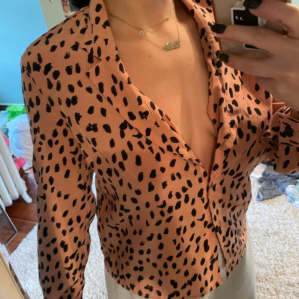 Top shop button up